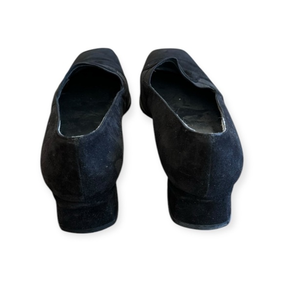 Stuart Weitzman shoes heels thick 6 W black - Picture 5 of 9